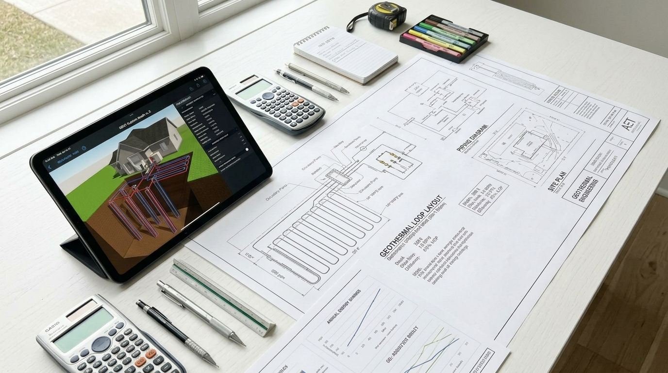 Geothermal system design Calgary